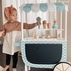 preview thumbnail 5 of 12, Teamson Kids Wooden Ice Cream Cart Pretend Play Food Set with33 pcs Accessory Set for Toddlers