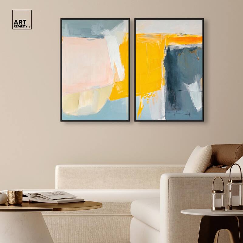 Skyward Radiance II Canvas Set of 2 by Art Remedy