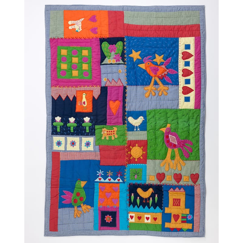 Animal World, Baby Quilt