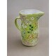 preview thumbnail 6 of 5, Euro Ceramica Primavera Handpainted Stoneware Pitcher - 50 oz