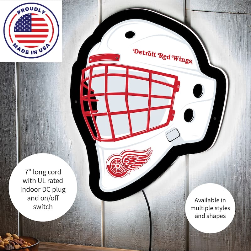 Detroit Red Wings LED Lighted Sign