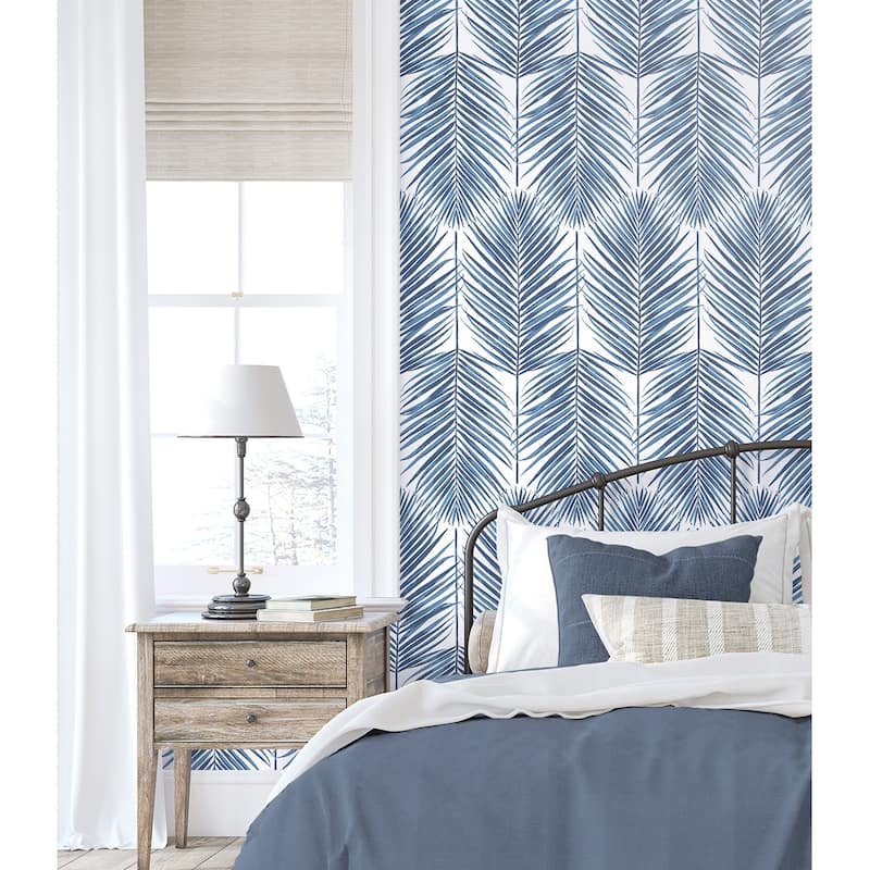 Seabrook Designs Paradise Palm Prepasted Wallpaper
