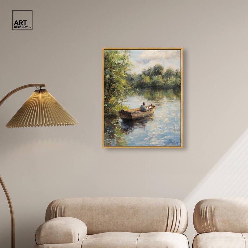 Lost in Thought Canvas by Art Remedy