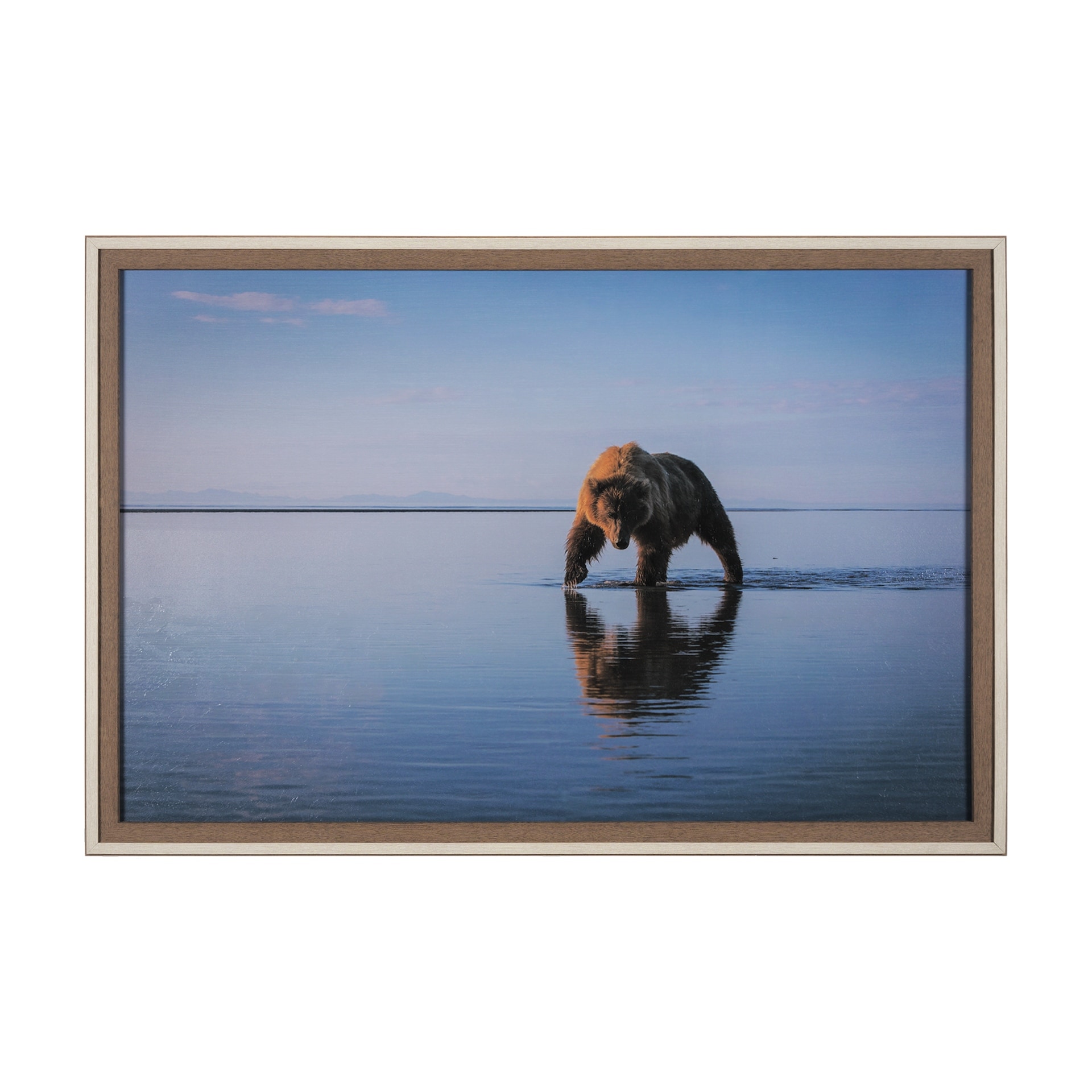 Mercana Walking my Walk by Mercana Studio a Hand Embellished Textured Framed Photo Art Print Matted under Gl