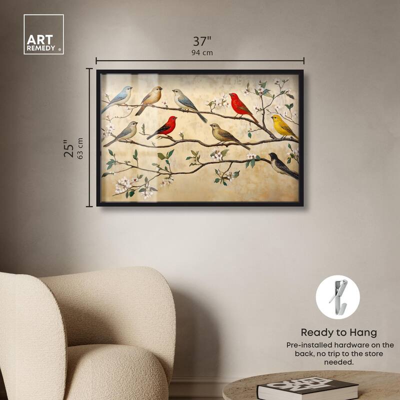 Arboreal Aria II Shadowbox by Art Remedy