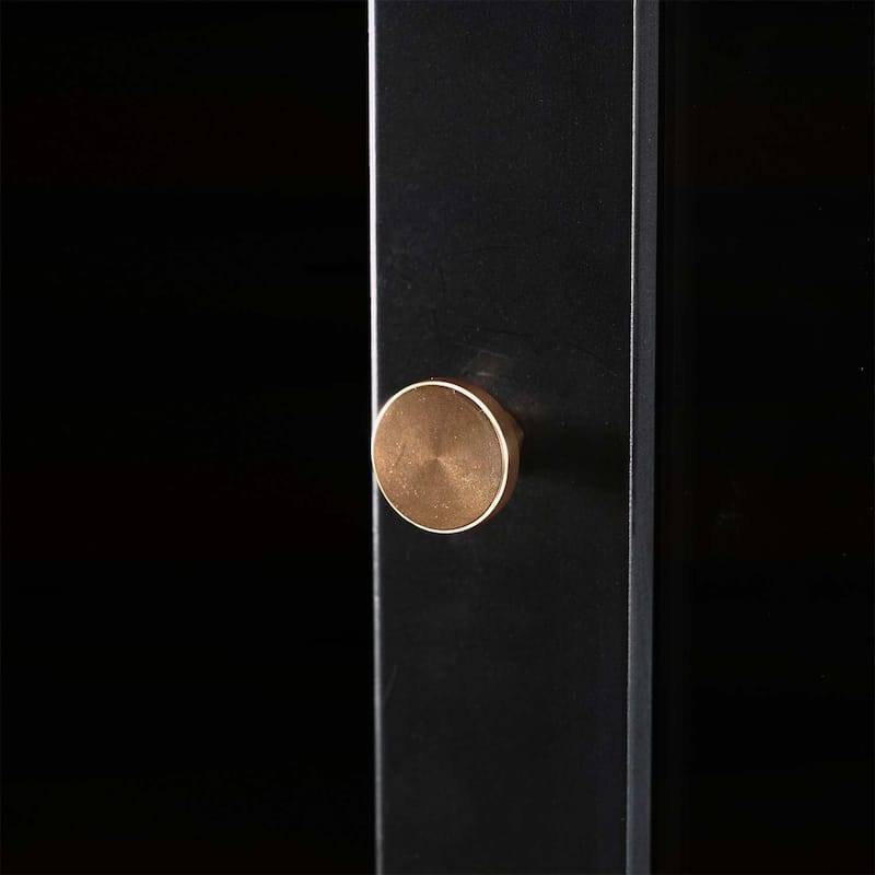 Modern High Freestanding Tall Bathroom Cabinet with 2 Adjustable Shelves,3 Drawers