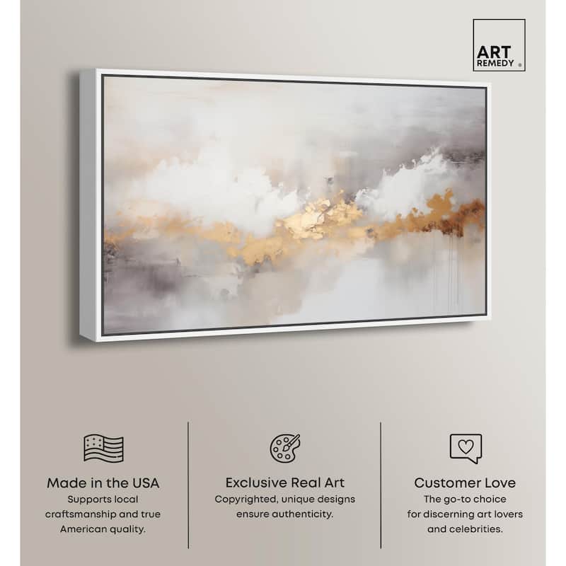 Cloudborn Glow I Canvas by Art Remedy