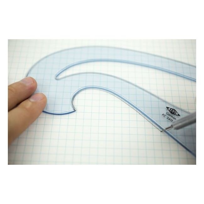 ALVIN FC88 FRENCH CURVE SET OF 8