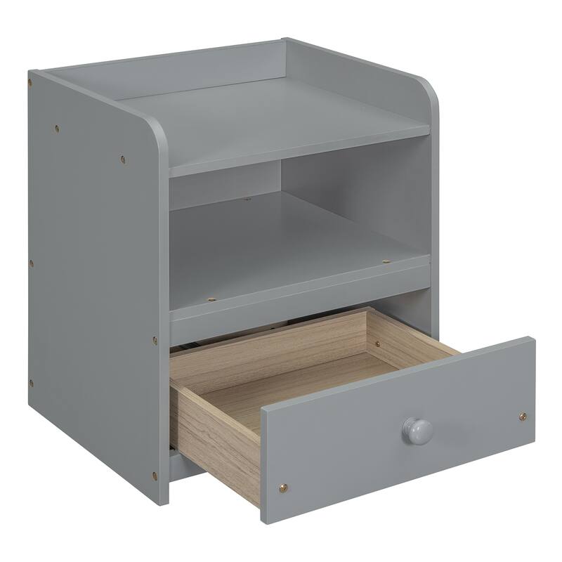 Full Size Wooden Platform Bed with Storage Headboard, Integrated Desk, Nightstand, and USB Ports for Modern Living