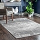 preview thumbnail 9 of 8, Nuloom Bohemian Medallion Area Rug 5' x 7'5" - Gray - Rectangle