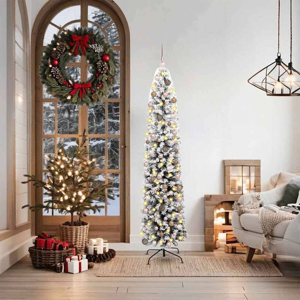 vidaXL Artificial ChristmasTree with Stand Gree PVC
