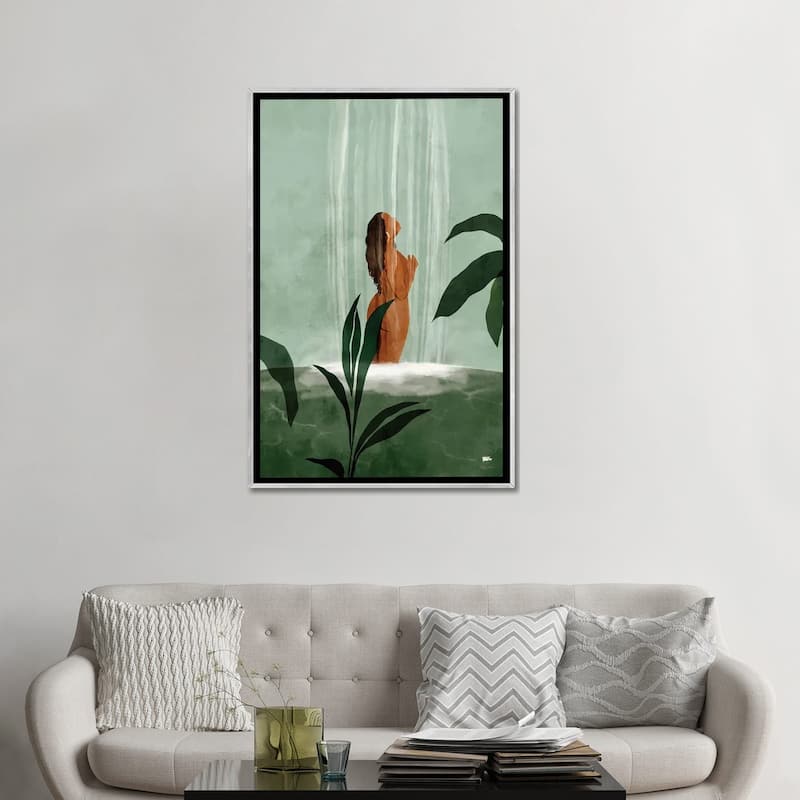 iCanvas "Rain On Me" by Bria Nicole Framed