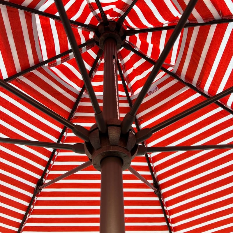 Tropishade 7.5' Market Umbrella with Sunbrella 58031 Shore Flame