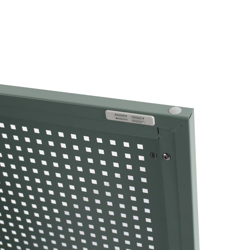 30 Inch Freestanding Bathroom Vanity Base with Adjustable Shelf and Punch-Hole Doors, Excluding Top Sink