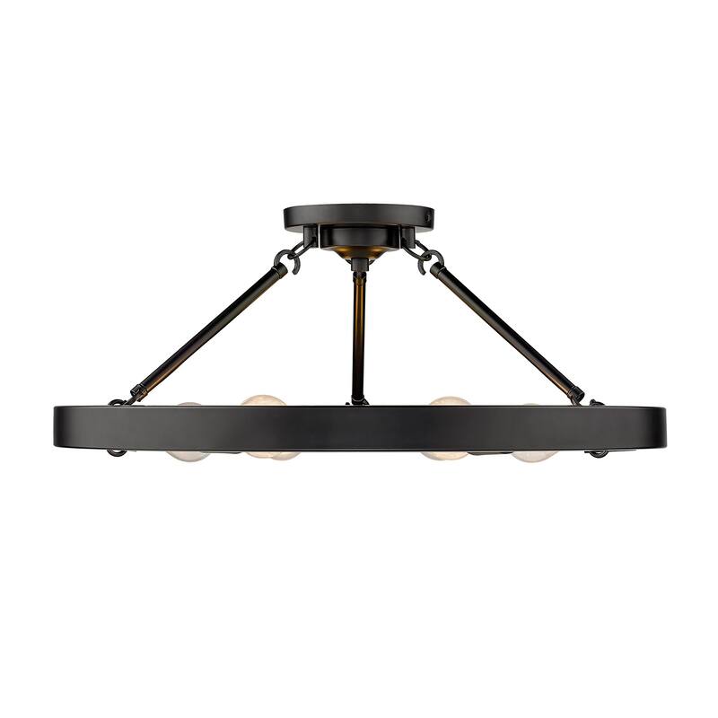 Castile 6 Light Semi-Flush