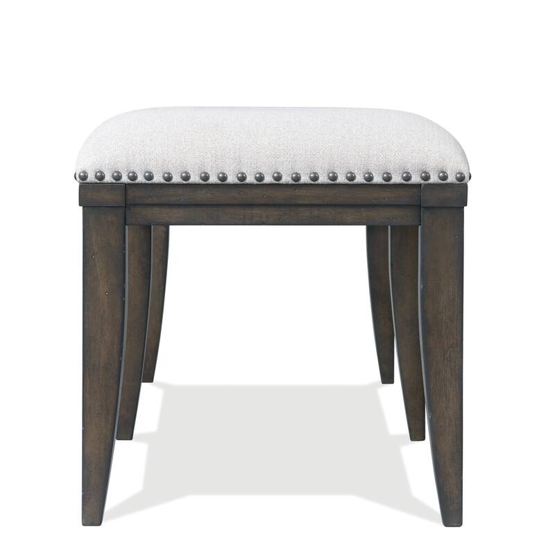 Nailhead Trim Upholstered Dining Bench