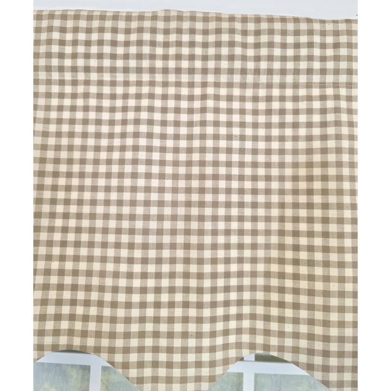 RLF Home Gingham Regal Valance