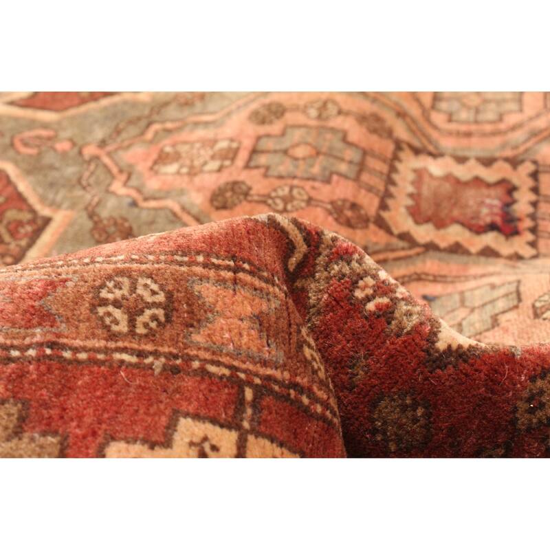 ECARPETGALLERY Hand-knotted Konya Anatolian Dark Red Wool Rug - 3'10 x 6'3