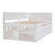 preview thumbnail 14 of 28, Twin Size Daybed with Drawers and Shelves