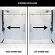 preview thumbnail 3 of 5, VIGO Elan Frameless Sliding Shower Door