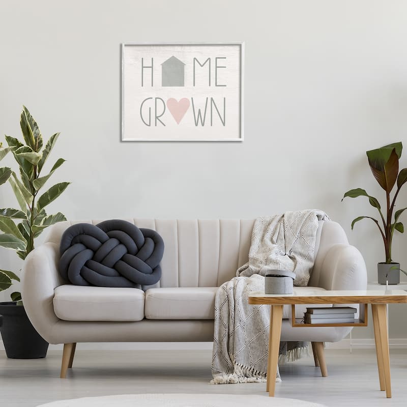 Stupell Home Grown Country Words Framed Giclee Art Design By Lil' Rue