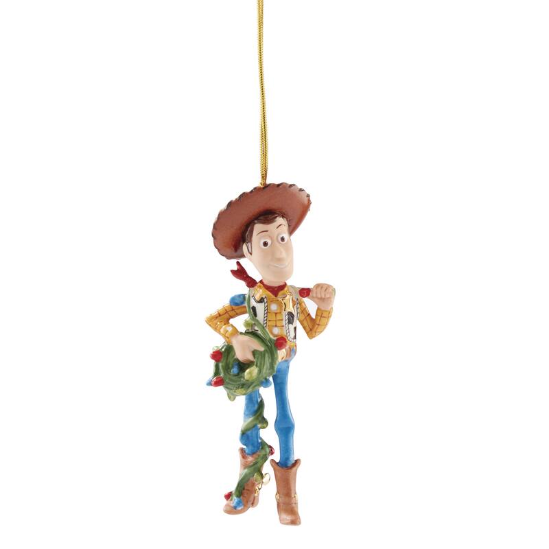 Lenox Woody Christmas Cowboy Ornament - 2"L x 1.5"W x 5.2"H