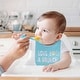preview thumbnail 7 of 5, The Peanutshell Terry Cotton Baby Bib Set, 8 Pack, Cute Foodie Sayings