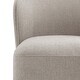 preview thumbnail 34 of 51, Spruce & Spring Kyle Morden Fabric Dining Room Chair with Casters Wrap-round Back
