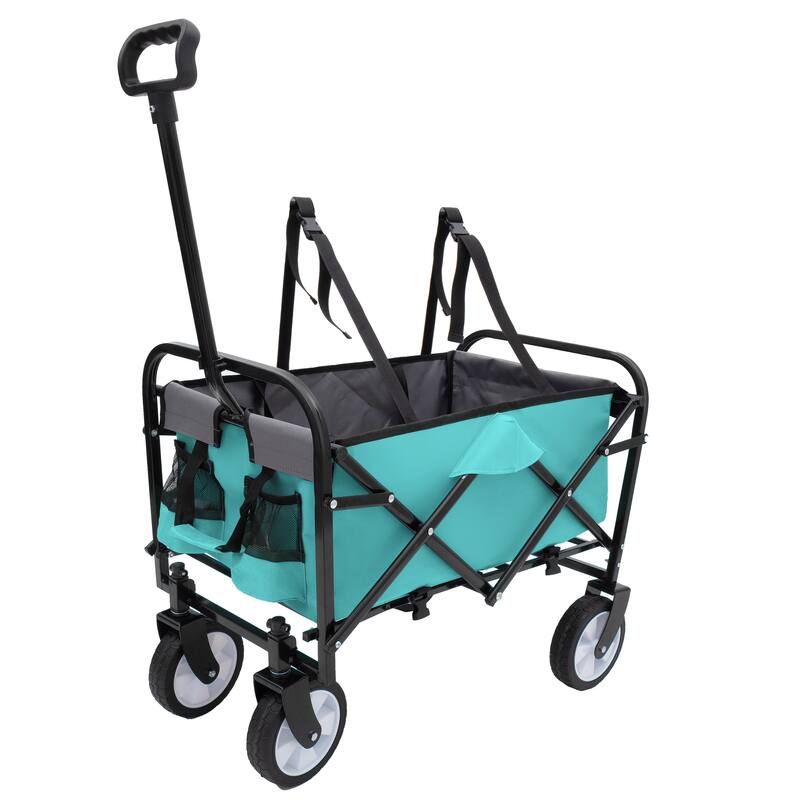 Foldable Wagon Cart with strapping system
