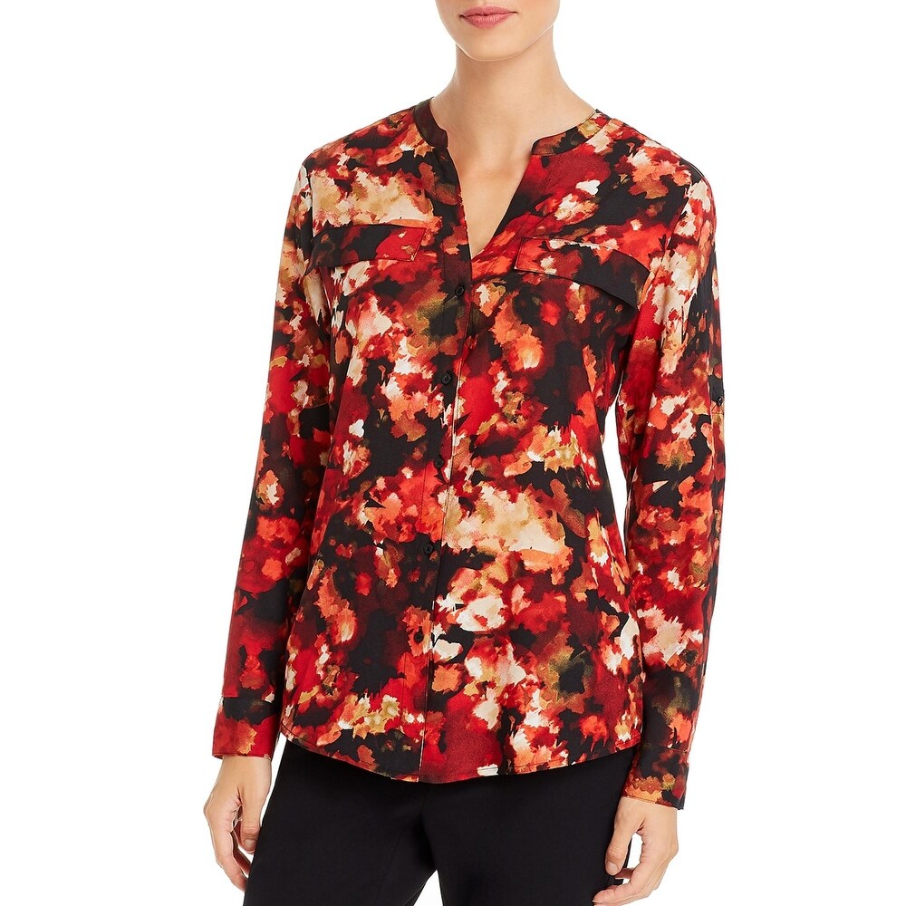 calvin klein dressy tops