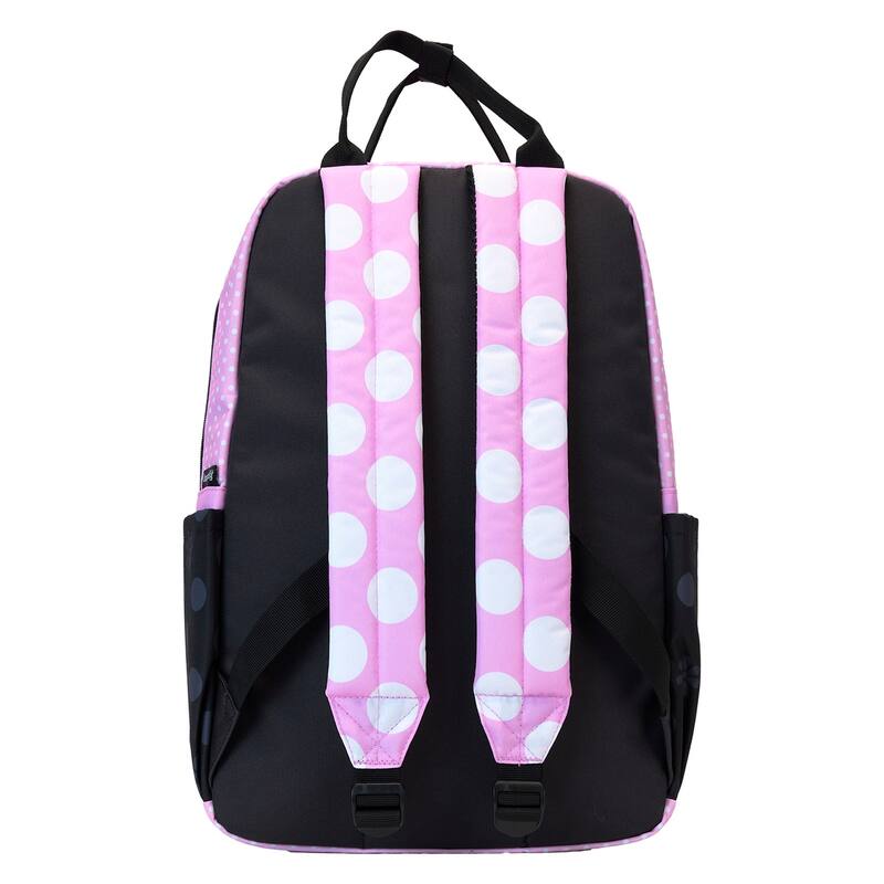 Disney Minnie Mouse Floral Rock The Dots Nylon Full-Size Backpack