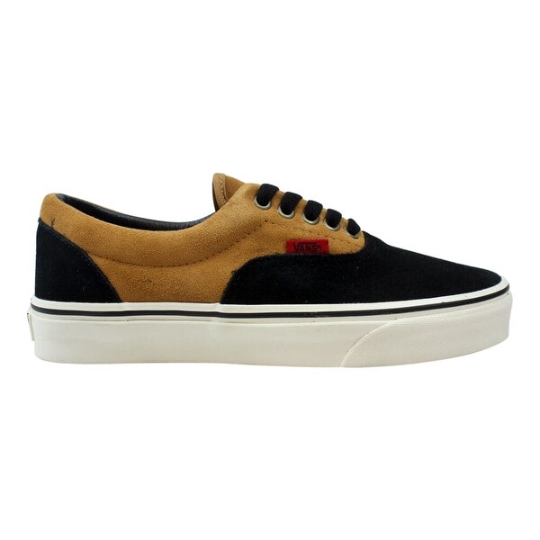 vans era brown suede