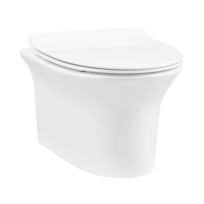 Vincennes Wall-Hung Elongated Toilet Bowl - 20.45" x 14.3" 13.6"