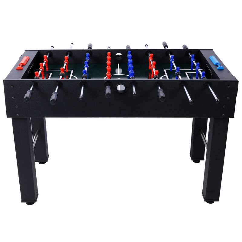 54-Inch Hurricane Foosball Table for Family Game Rooms - Black