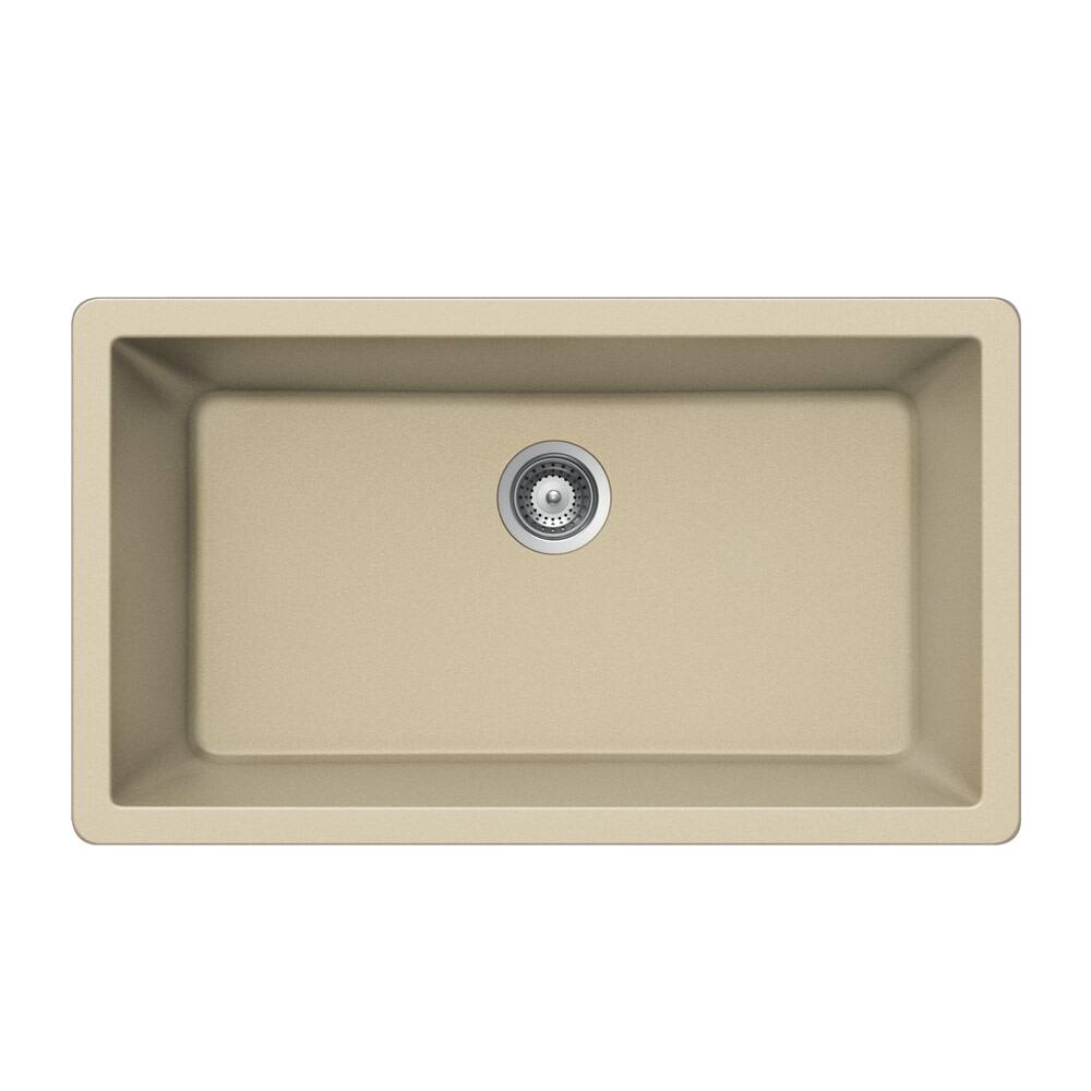 Houzer Quartztone 33" Single Basin Undermount Kitchen Sink