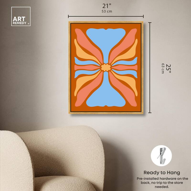 Conception de Fleurs Canvas by Art Remedy