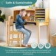 preview thumbnail 35 of 36, Guidecraft Kids' Media Desk and Chair Set