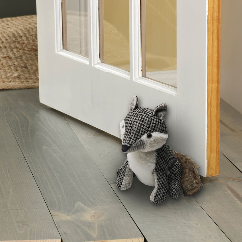Elements 3-Piece Set of Cat, Llama, and Fox Door Stoppers - N/A