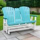 Option Aruba Blue on White