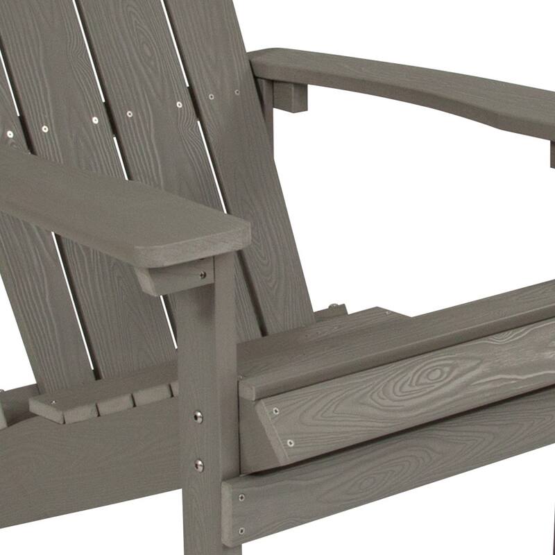 All-weather Poly Resin Wood Outdoor Adirondack Chair (Set of 4)