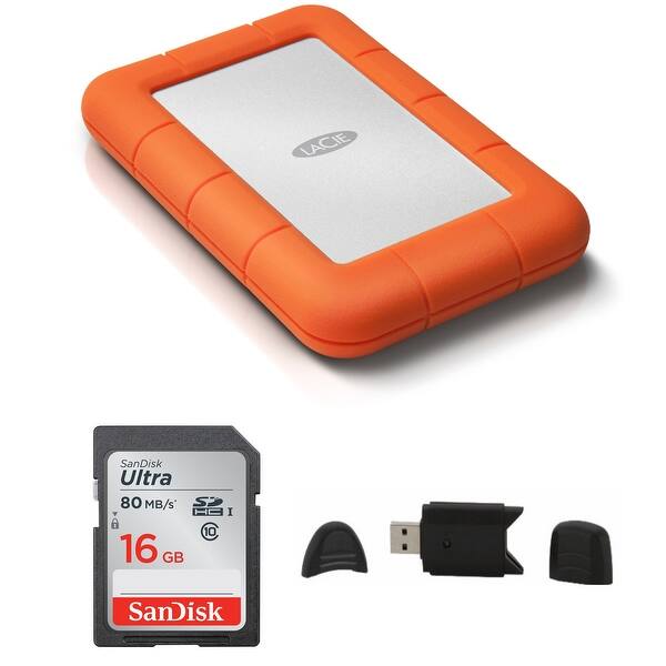 Lacie Rugged Usb 3 0 2tb Mini Hard Drive Bundle Overstock 30595149