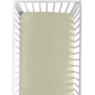 Sage Green Fitted Crib Sheet Girl for Watercolor Boho Floral Garden Flower Bohemian Farmhouse Vintage Shabby Chic Collection