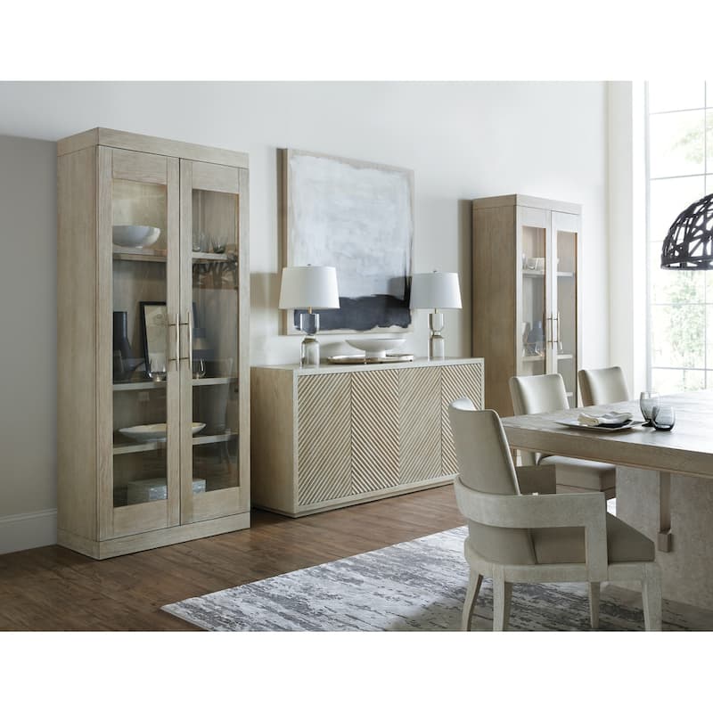 Hooker Furniture Cascade 72" Wide Modern Luxury Sideboard Buffet