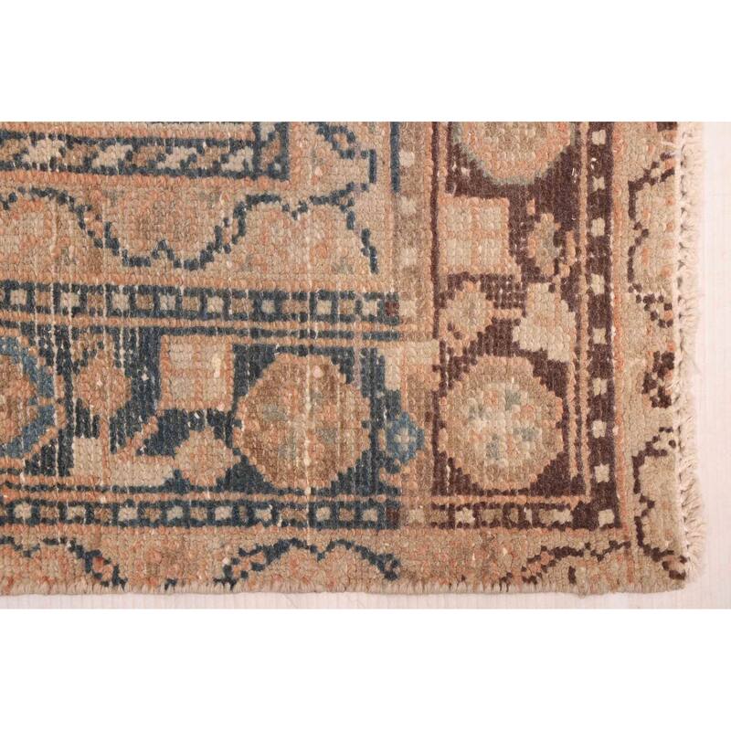 ECARPETGALLERY Hand-knotted Antalya Vintage Beige Wool Rug - 4'4 x 6'9