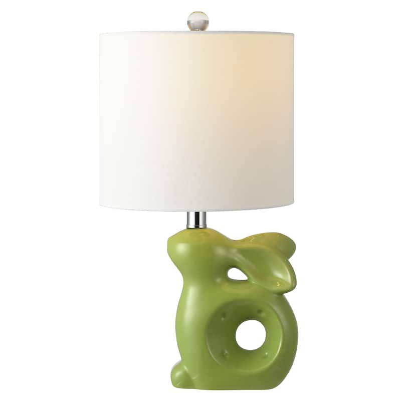 SAFAVIEH Kids Lighting Angelique 19" Rabbit Lamp - 10.3"x10"x19" - 10"Wx10"Dx19"H