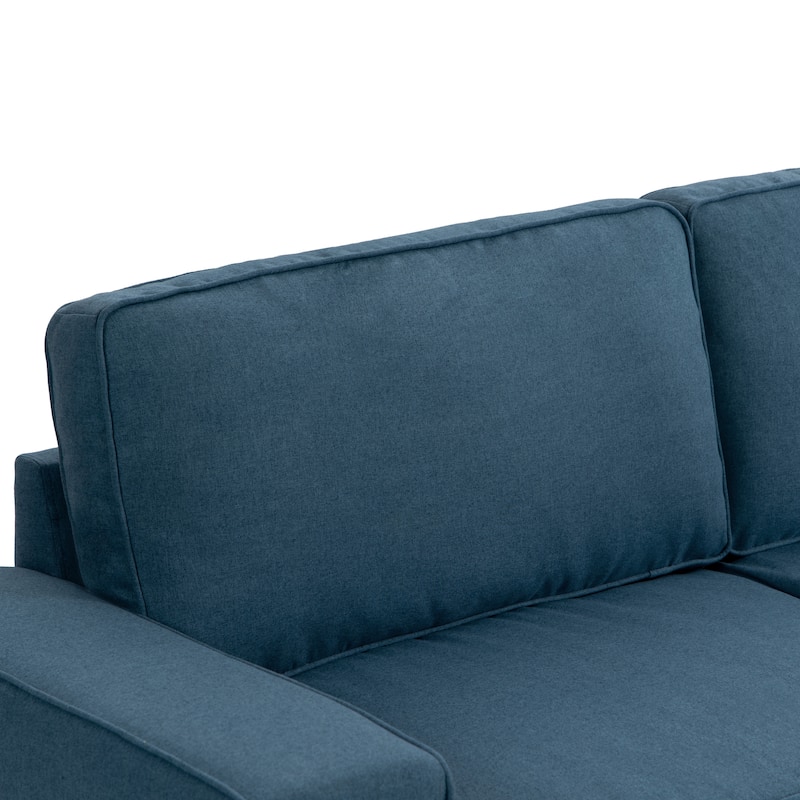 80" Modern Loveseat Couch 3 Seater Sofa