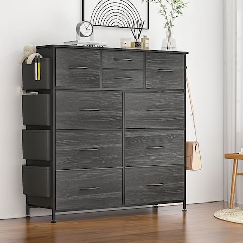 10 Drawer Dresser Closet Storage Tower Organizer Unit for Bedroom