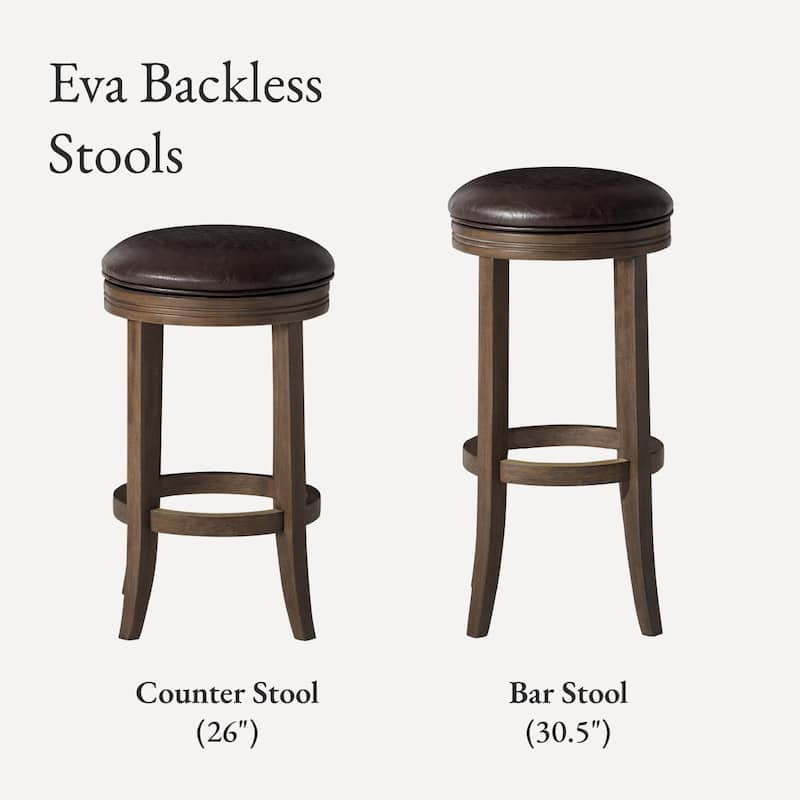 Maven Lane 26" Eva Swivel Counter Height Kitchen Stool - N/A
