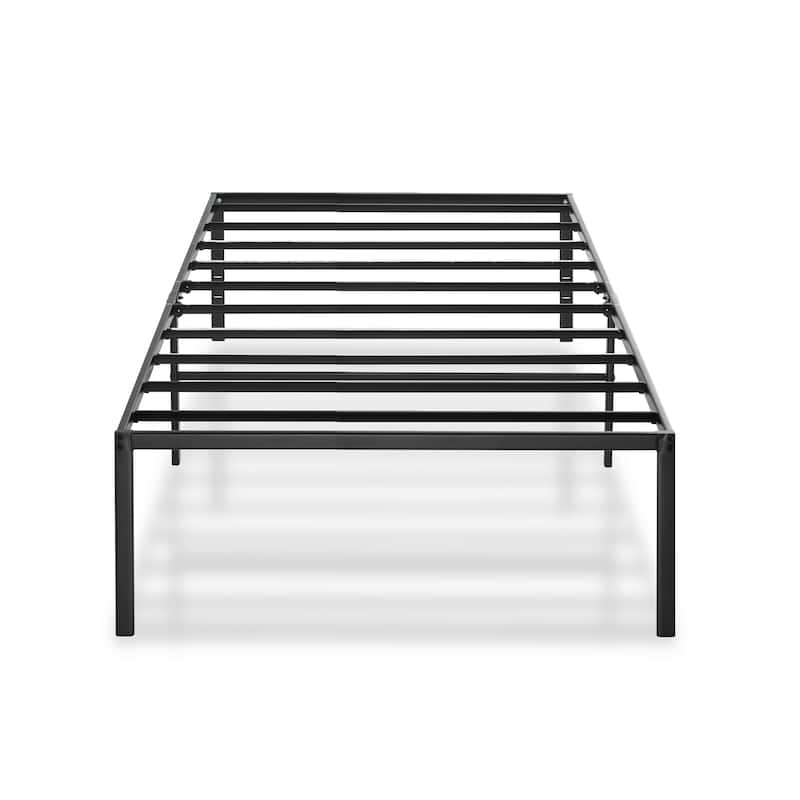 16 Inch Metal Platform Bed Frame by Crown Comfort