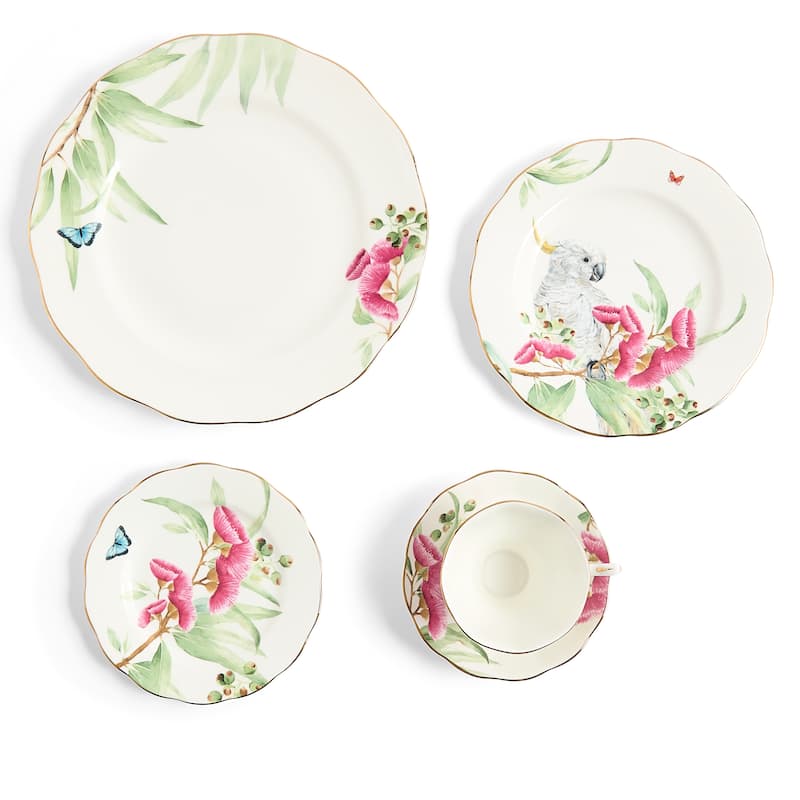 Royal Albert Miranda Kerr Australiana Dinnerware, 5-Piece Placesetting